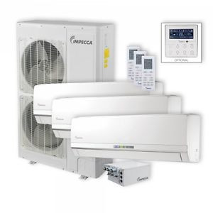 Impecca ISFW-60091218 Flex - Wall Mounted 3 Unit Combo