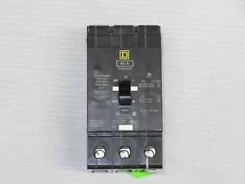 Square D Edb34040 3P 40A Circuit Breaker