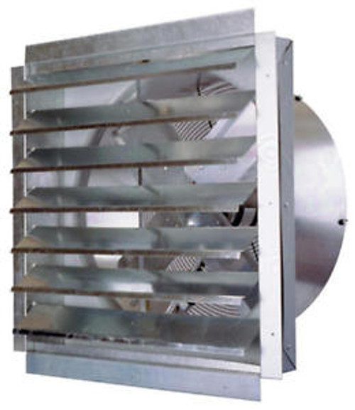 Ventamatic IF24 Maxxair 24 Heavy Duty Barn Exhaust Fan w Integrated Shutter