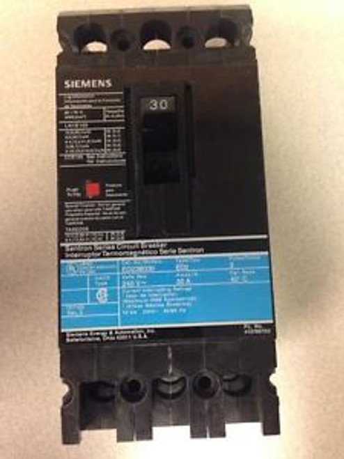 New Siemens Ed23B030L 30Amps/3Poles