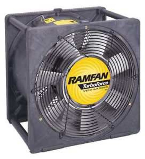 16 Axial Explosion Proof Confined Space Fan Black Ramfan EFI150XX