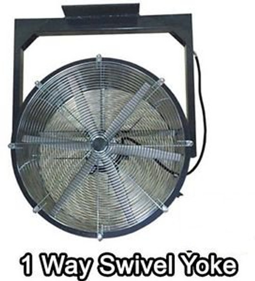 36 Ceiling Fan 1 Way - 14850 CFM - 230V - 1 1/2 HP - 4 Blade Totally Enclosed