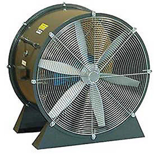 Americraft 48 TEFC Aluminum Propeller Fan With Low Stand 5 HP 33000 CFM