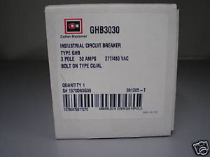 New  Cutler Hammer Ghb 3030