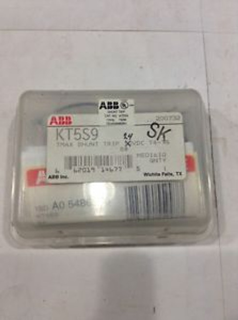 Kt5S9 Abb Tmax Shunt Trip 24 Vdc T4-T5 New