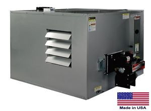 WASTE OIL HEATER Commercial Ductable - 300000 BTU - Incl Thru Wall Chimney Kit