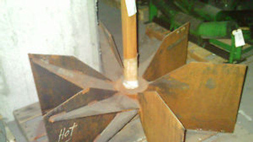NEW YORK BLOWER SERIES 2-11-16 X 51-1/2 SHAFT AND FAN WHEEL ASSEMBLY
