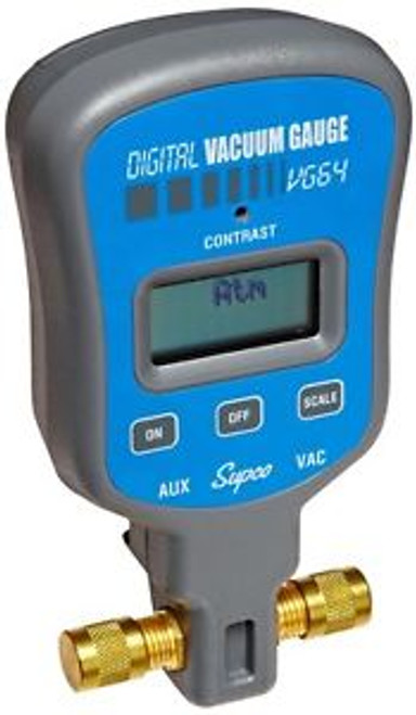 Supco Vacuum Gauge VG64  Digital Display 0-12000 microns Range 10% Accuracy