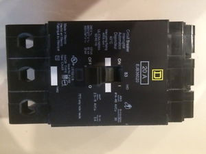 Square D Breaker Ejb36020 Installed In Panel But Never Energized