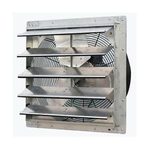 iLIVING ILG8SF20V Wall-Mounted Variable Speed Shutter Exhaust Fan 20 20