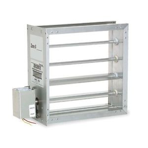 Zone Damper 24 AC H 8In W 24In D 4In