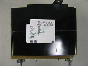 Heinemann Circuit Breaker 3Xam1516Hk-Mg3-10-250-2-60 Nsn: 5925-01-013-2399