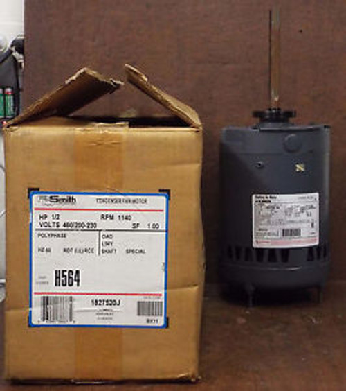 1 NEW AO SMITH H564 1/2 HP CENTURY CONDENSER FAN MOTOR