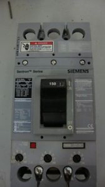 SIEMENS SENTRON BREAKER HFXD63B150  150 AMP 600V