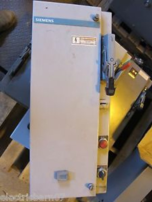 Siemens Size 1 Breaker Combo Mag Starter, NEMA 12 Enclosure