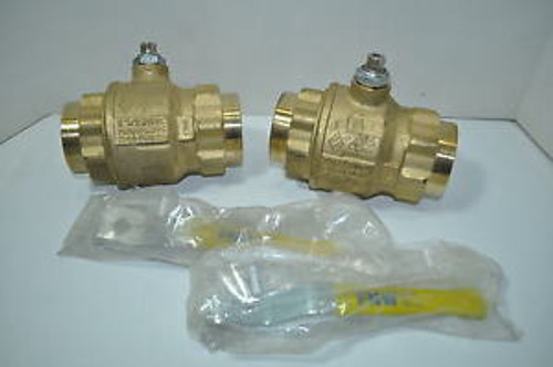 New Rb Fnw Brass Water Ball Valves 2 1/2 In  #- Pn16W-Mop5  Fnw421L   2