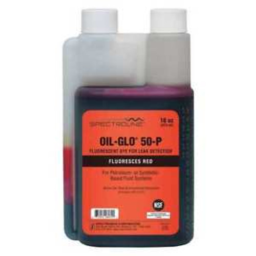 Fluorescent Leak Detection Dye Red Spectroline Oil-Glo 50-P