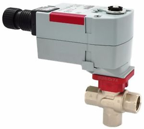 Siralusa B339B+V-Fbv24 3/4  24V 3Way 10Cv N/Sprg Ret On/Off B. Valve+Actuator