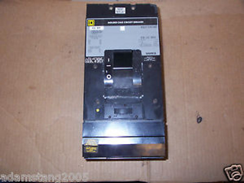 SQUARE D LA 3 pole 400 amp 600v LA36400MT Circuit Breaker LA-36400-MT GRAY