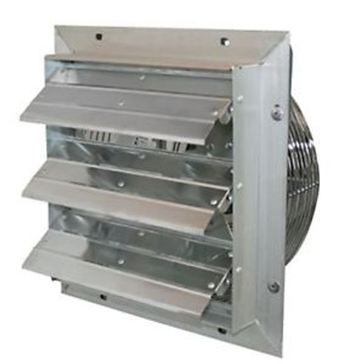 Openbox J&D Manufacturing Ves161C Es Aluminum Shutter Fan 16 Size 115V 1/10