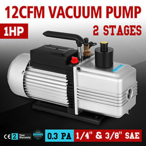 12Cfm Vacuum Pump Double Stage Medical Apliances 340 L/Min Ultimate Vacuum