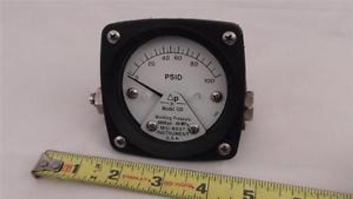 Mid-West Instruments Model 120 Pressure Gauge - 120Sa-06-00 - New