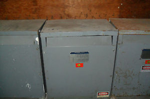 TRANSFORMER 45 KVA SORGEL/SQUARE D CAT TD3045H4-216   45T3H  ( 8 AVAILABLE)