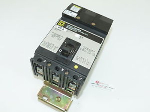 Used Square D FC34060 3p 60a 480v Circuit Breaker 1-yr Warranty