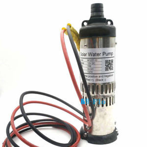 Dc 12V Brushless Solar Submersible Deep Well Water Pump 132W32.8Ft Lift Max