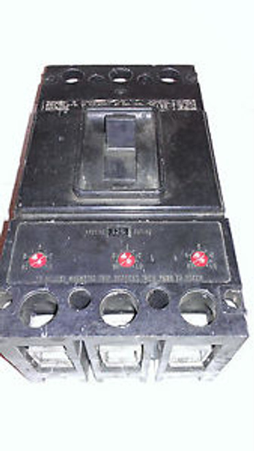 Used Westinghouse KA3225F  125 amp trip 600 vac breaker