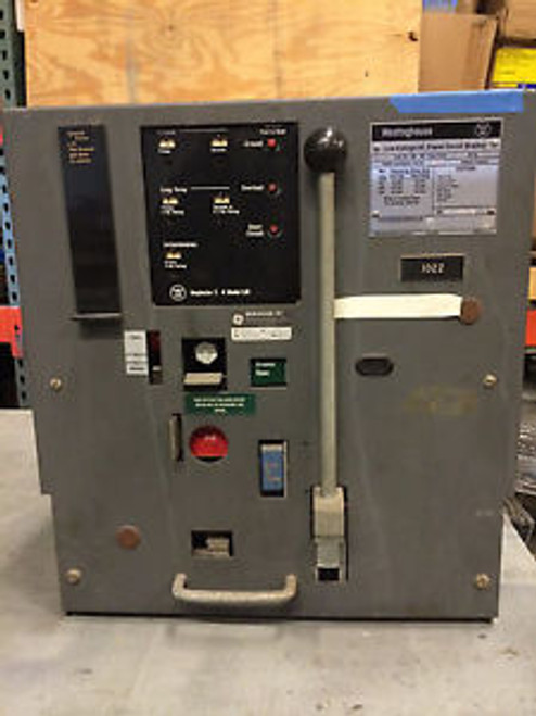 WESTINGHOUSE DS-206 LOW VOLTAGE 800 600 AMP TRIP AIR BREAKER LIG