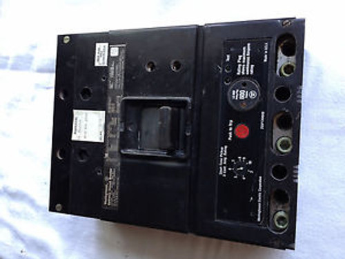 Westinghouse LC3600F Circuit Breaker 600V, 3 Pole, LC600 amp Rating Plug