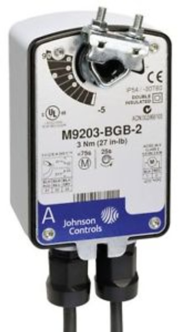 Johnson Controls 24Vac/Dc On/Off Spdt Electric Actuator -22 To 140F