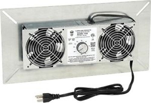 Tjernlund V2D Crawl Space Ventilator Fan 220 Cfm Deluxe Quite Operation 120V New