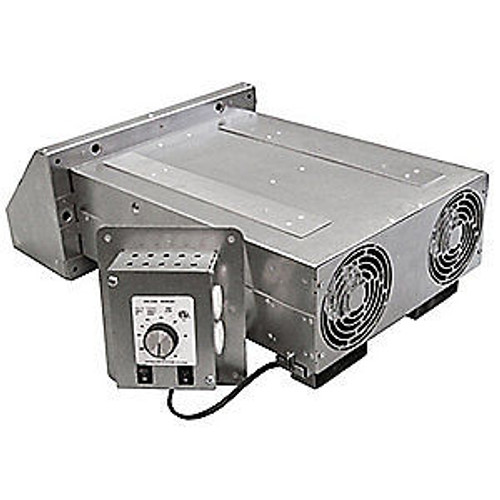 TJERNLUND Galvanized Steel Basement Fan 180 cfm Reversible X2D