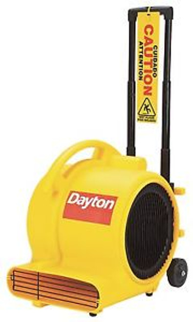 DAYTON Carpet/Floor Dryer120V1800 cfmYellow 5UMP5
