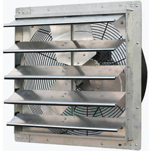Iliving 20 Variable Speed Shutter Exhaust Fan Wall-Mounted