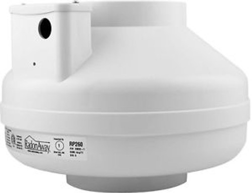 Radonaway Rp260 Radon Fan Mitigation Reduction Quiet Motor Ventilation Pump New