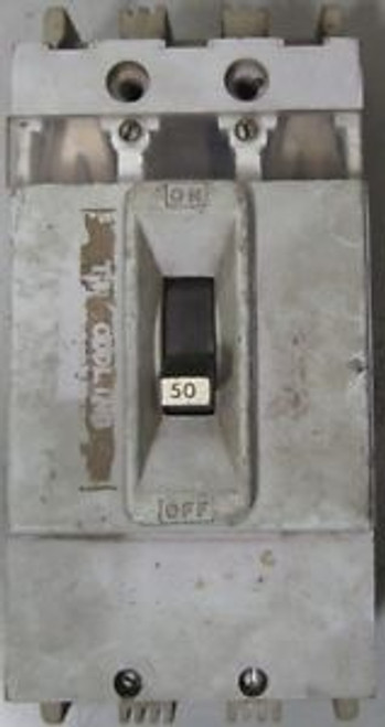 FPE Federal pacific Electric HF621050  600 VAC  50 A  2 Pole CIRCUIT BREAKER