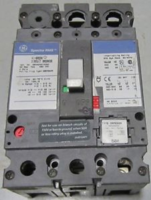 GE GENERAL ELECTRIC SPECTRA  SEHA24AT0060  480 VAC  60 A  2 Pole CIRCUIT BREAKER