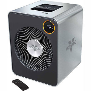 Vornado Whole Room Heater Vmh600 750/1500W With Remote Stainless Steel Eh1-0