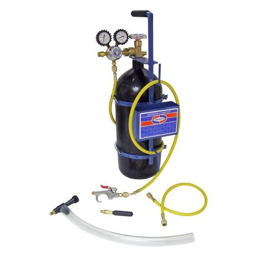40002 nitrogen sludge sucker and blaster kit with metal carrying stand for 40