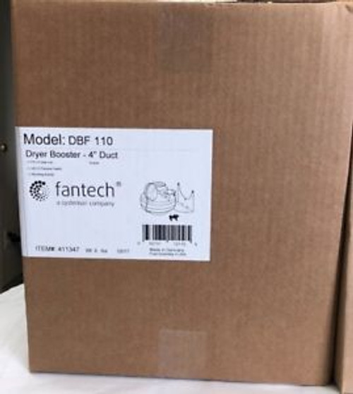 FANTECH DBF110 DRYER BOOSTER FAN