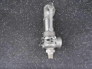 KUNKLE 911BDDM06-JE .75 PRESSURE RELIEF VALVE A351-CF8M STEEL