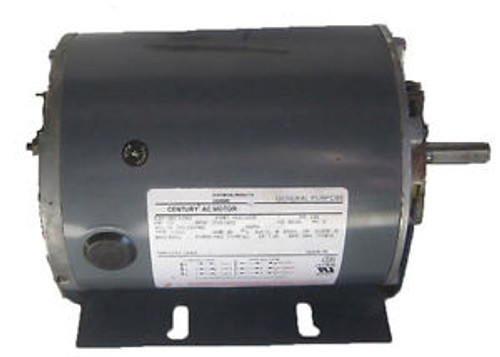 1/3 hp 1725 RPM 48Y Frame 200-230/460 60/50 hz Belt Drive Blower Motor # H264A