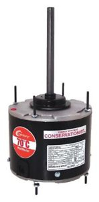 Century 3/4 HP Condenser Fan Motor Permanent Split Capacitor 1075 Nameplate