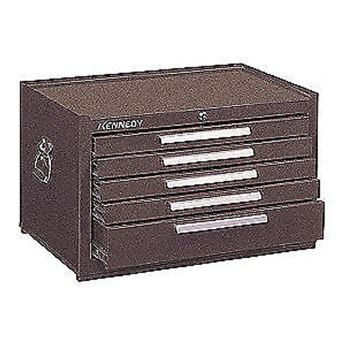 KENNEDY Steel Top Chest27 W x18 D x16-1/2 H 285B Brown