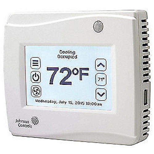 JOHNSON CONTROLS Thermostat9In4 OutSensor YesDehum N TEC3611-00-000