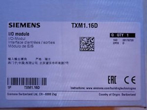 SIEMENS TXM1.16D I/O MODULE