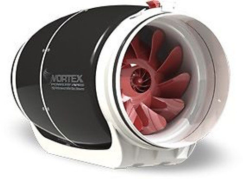 Vortex Powerfans S-800 8in 711CFM 115V  1.99A  centrifugal exhaust inline fan